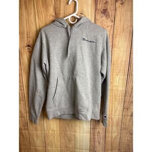 Champion Hoodie Gray Unisex Size M